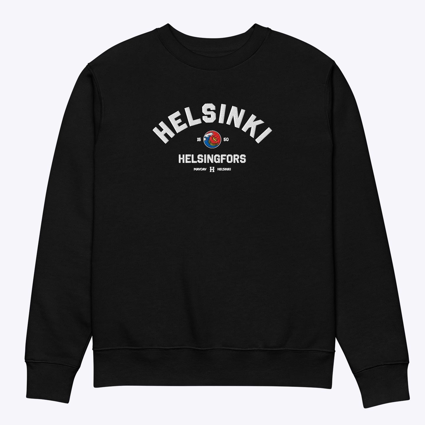 Helsinki - Helsingfors collagepaita brodeerattu
