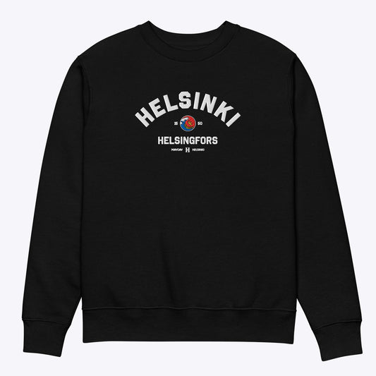 Helsinki - Helsingfors collagepaita brodeerattu