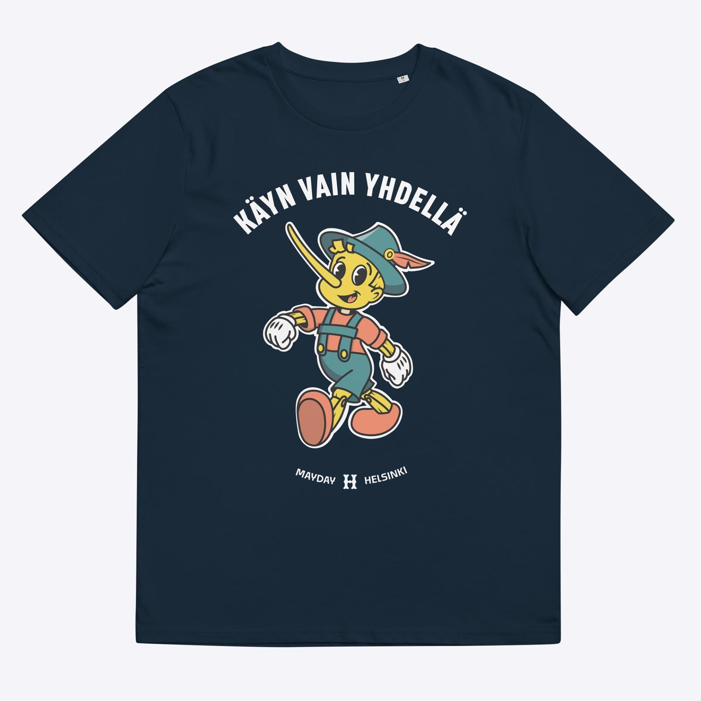 Käyn vain yhdellä - Unisex organic cotton t-shirt