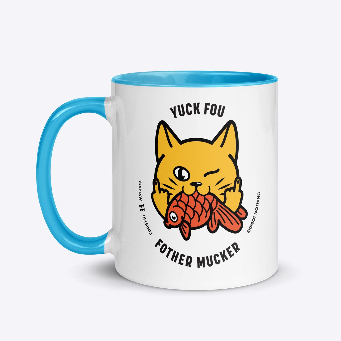 Yuck Fou - Mug with Color Inside