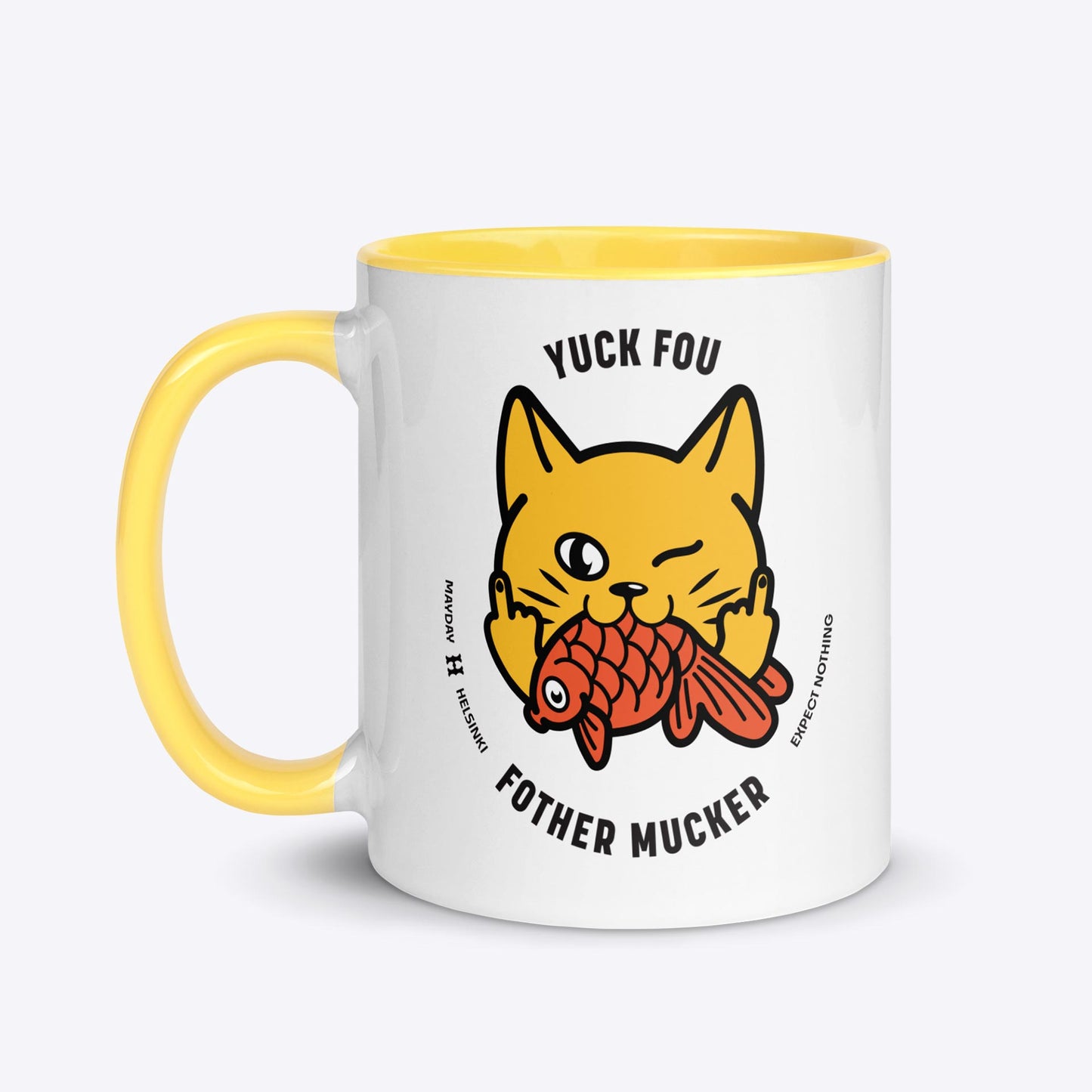 Yuck Fou - Mug with Color Inside
