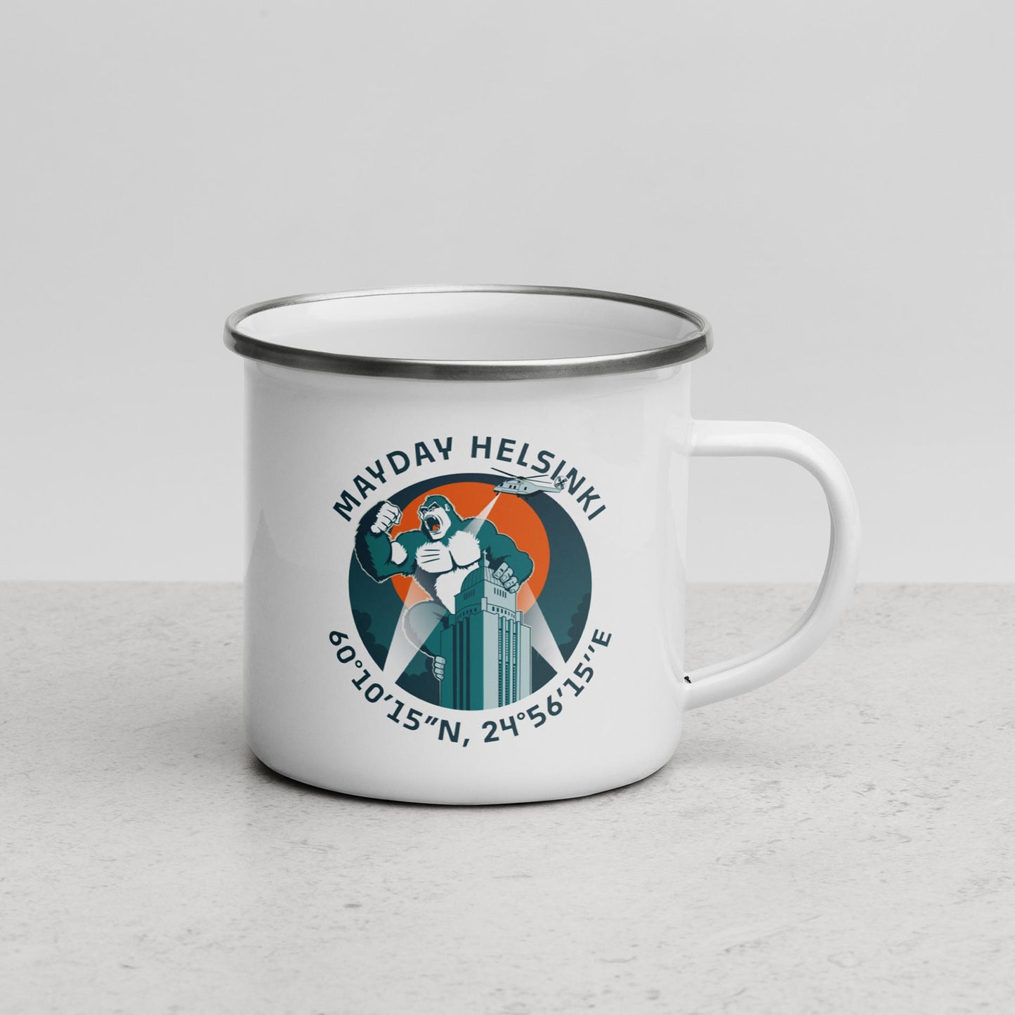 King Kong Helsinki - Enamel Mug