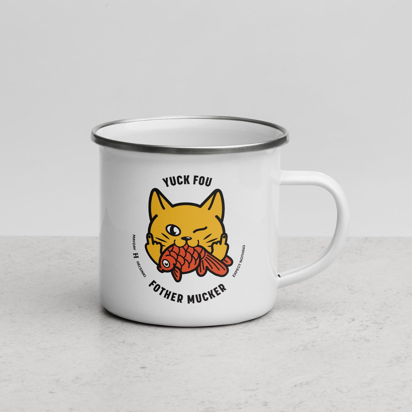 Yuck Fou - Enamel Mug